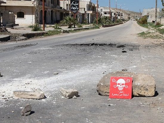 HRW: Химоружие, использованное в Сирии, могло быть советского производства (фото)