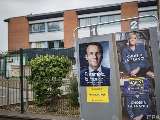Последние соцопросы во Франции вновь показали победу Макрона