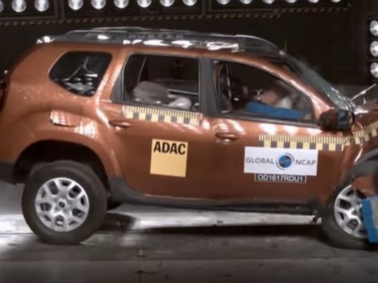 Renault Duster провалил краш-тест: опубликовано видео