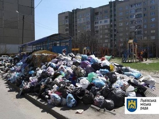 Во Львове накопилось более 7 тыс тонн мусора