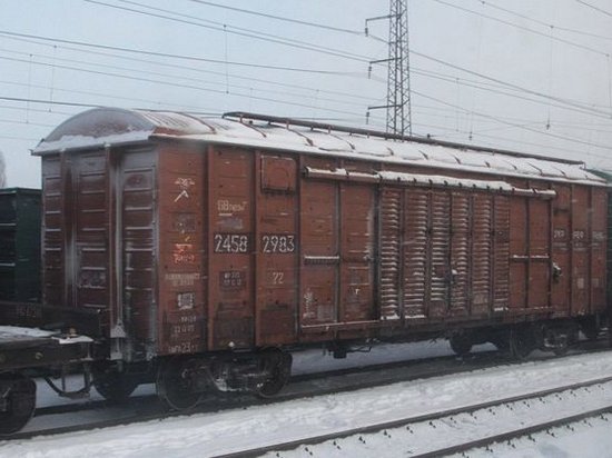 Российская железная дорога выводит вагоны из Украины