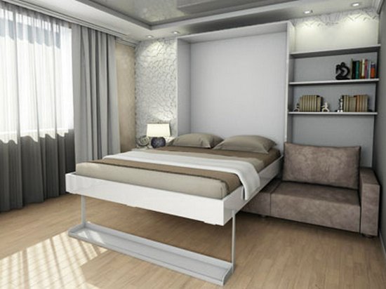 Преимущества двуспальных кроватей с выдвижным спальным местом