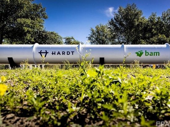 В Нидерландах построили участок для тестирования поезда Hyperloop