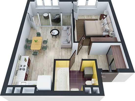 Однокомнатная квартира в Киеве — оптимальный вариант экономии и комфорта