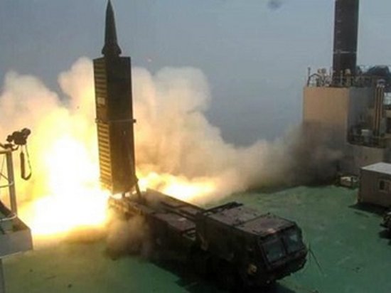 Южная Корея запустила баллистическую ракету «Хенму-2»