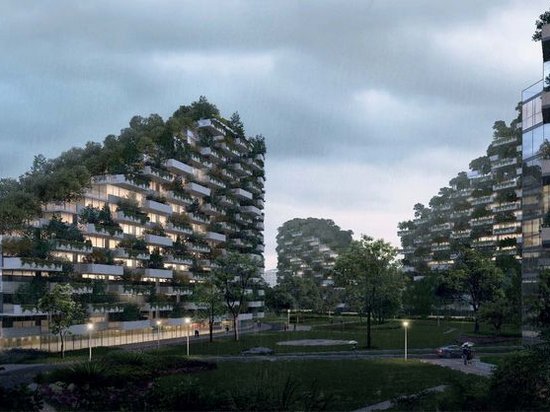 В Китае намерены создать вертикальный город-лес