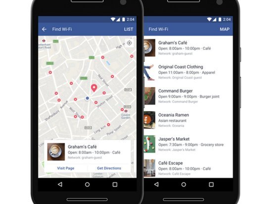 Соцсеть Facebook запустила функцию, позволяющую найти Wi-Fi по всему миру (видео)