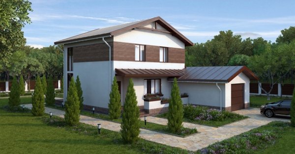 дом из сип-панелей