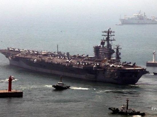 Иран заявил об ударе с американского авианосца Nimitz