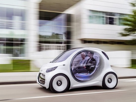 Компания Smart представила концепт автономного электрокара