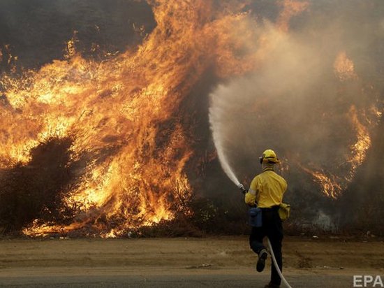 Самый большой лесной пожар в истории Лос-Анджелеса: объявлен режим ЧС