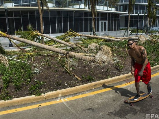 В США ураган Ирма ослаб до уровня тропической депрессии