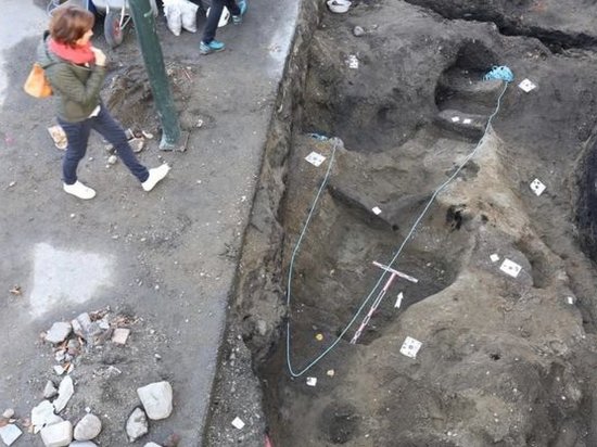 В центре норвежского города нашли погребальную лодку викингов