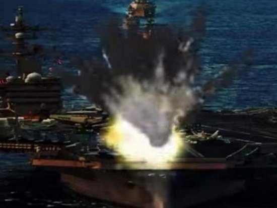 Северная Корея показала «уничтожение» американского авианосца (видео)