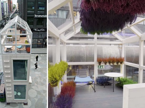 Финский архитектор создал жилой дом размером с парковочное место (видео)