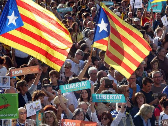 Жителей Каталонии призвали к гражданскому неповиновению