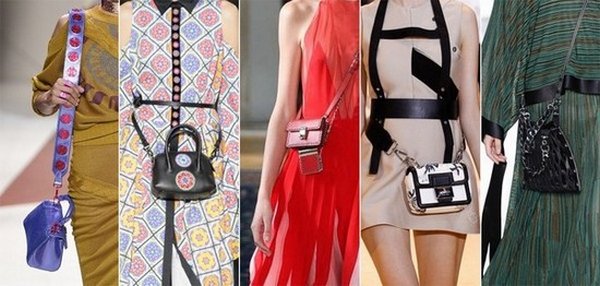 модная сумка через плечо