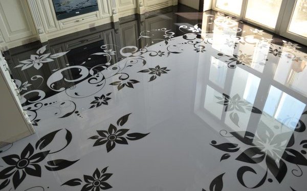 декоративный пол