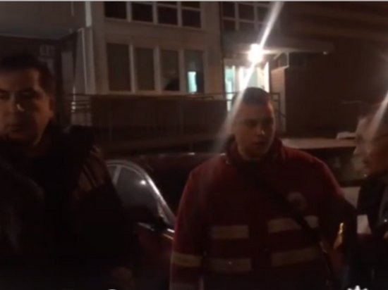 Саакашвили сообщил об избиении его водителя (видео)