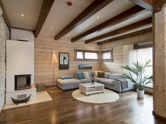 Внутренняя обшивка дома вагонкой