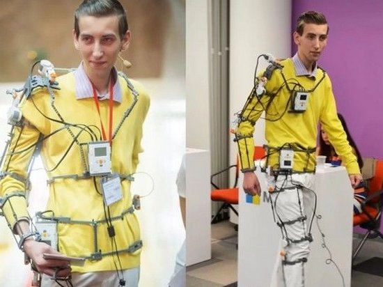 Украинец создал экзоскелет, помогающий тренировать мышцы при переломах или параличе