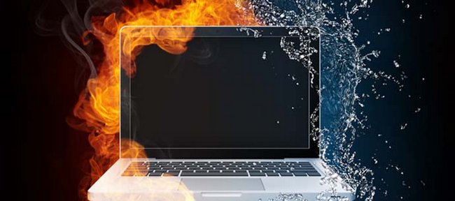 как устранить перегрев ноутбука