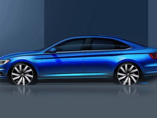 Компания Volkswagen показала внешность обновленного Jetta