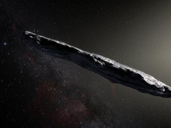 Астрономы считают, что нашли следы органики на межзвездном астероиде