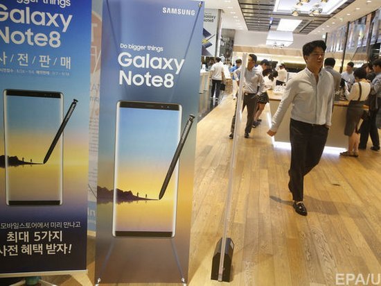 У смартфонов Samsung Galaxy Note 8 есть проблемы с аккумуляторами — СМИ