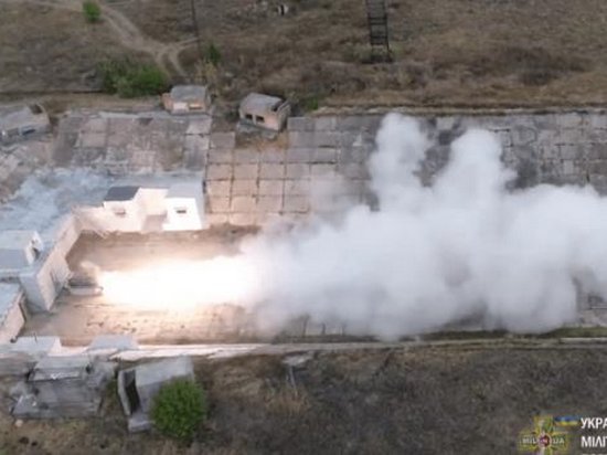 В Украине испытали новый ракетный комплекс (видео)