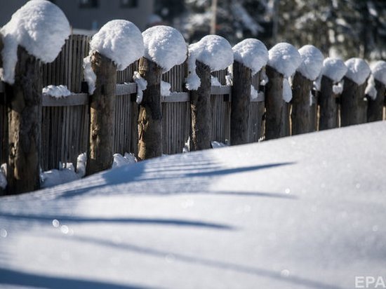 В Украину идут мощные снегопады, высота снежного покрова достигнет 40 см