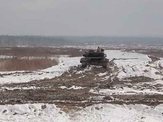 Украинские танкисты учатся по стандартам НАТО (видео)