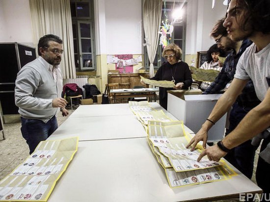 На парламентских выборах в Италии подсчитано 99,9% бюллетеней