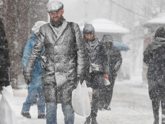 В Украину идут метели и мороз до -16