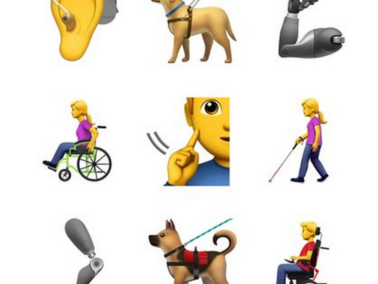 Apple предложила эмодзи с изображением инвалидности