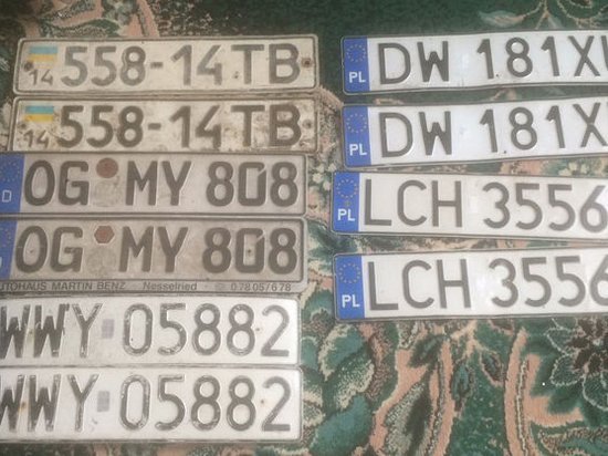 В Украине раскрыли схему незаконного ввоза автомобилей с еврономерами