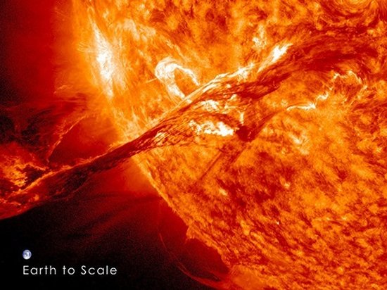 NASA показало видео активности Солнца (видео)
