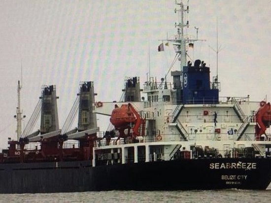 Суд арестовал российское судно за незаконную добычу песка в Черном море