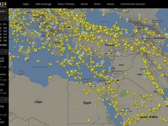 Крупнейшие авиакомпании прекратили полеты над Сирией — NYT