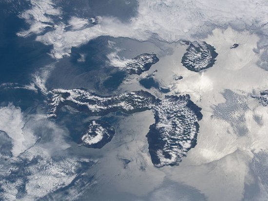 NASA показало фото Галапагосских островов из космоса