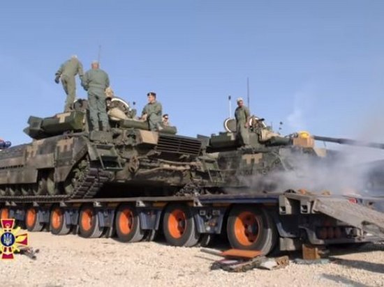 Украинские БТР и танки прибыли в Германию на международные учения (видео)