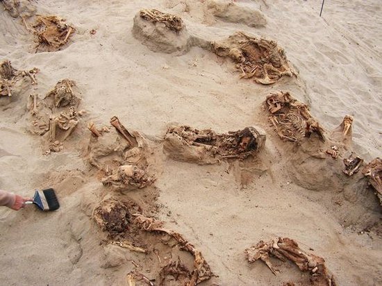 В Перу археологи обнаружили массовое захоронение принесенных в жертву детей