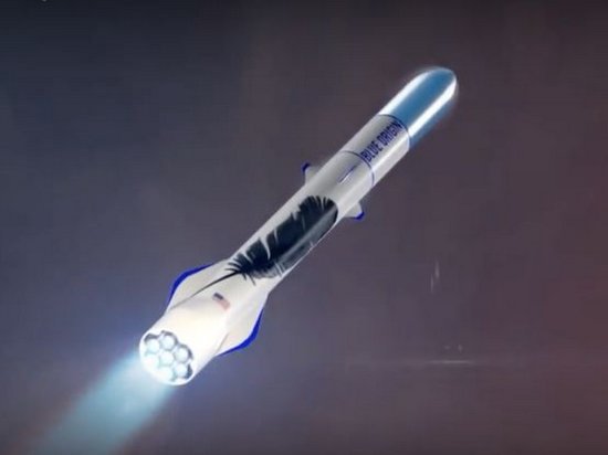 Миллиардер Безос запустил в космос ракету с манекеном Скайуокером (видео)