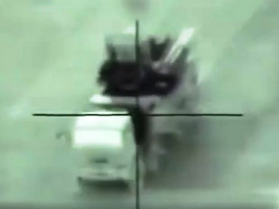 ВВС Израиля опубликовали видео уничтожения сирийского ЗРПК Панцирь (видео)