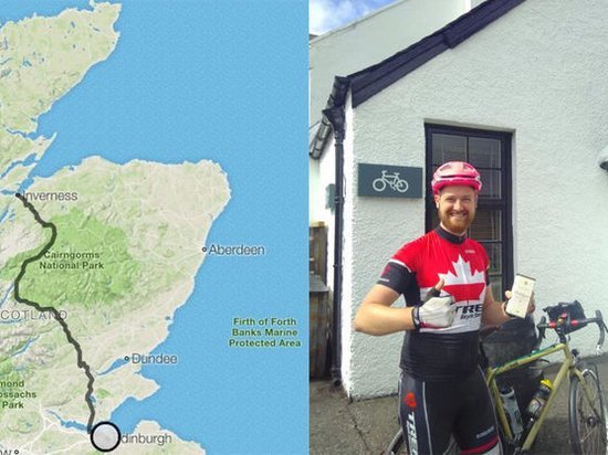 Британец проехал 270 км после того, как ему запретили взять велосипед в вагон