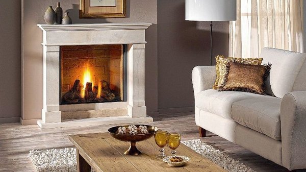 камин в квартире