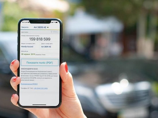 Страховка для авто в смартфоне. В Украине создали приложение для покупки ОСАГО онлайн