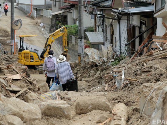 Жертвами наводнения в Японии стали почти 200 человек