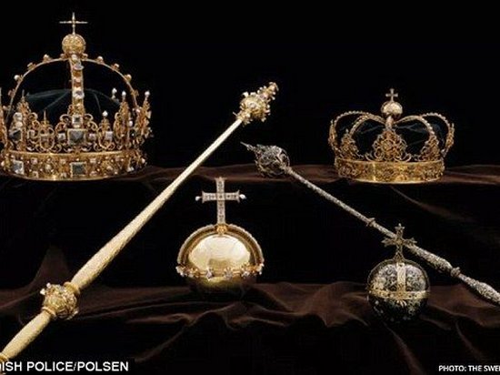 В Швеции из кафедрального собора украдены королевские короны