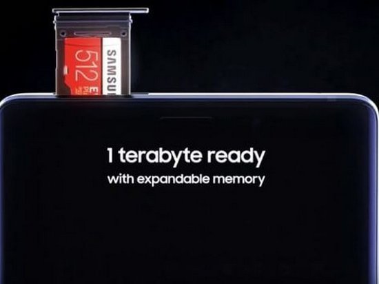 Samsung представила карту памяти для смартфонов рекордного объема